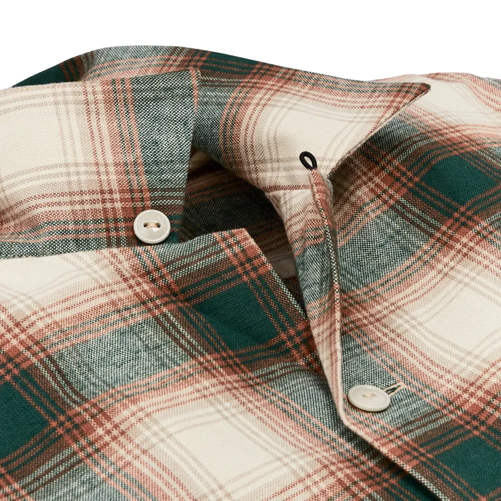 Elk Heights Camp Shirt - Rust / Pine Grove Plaid
