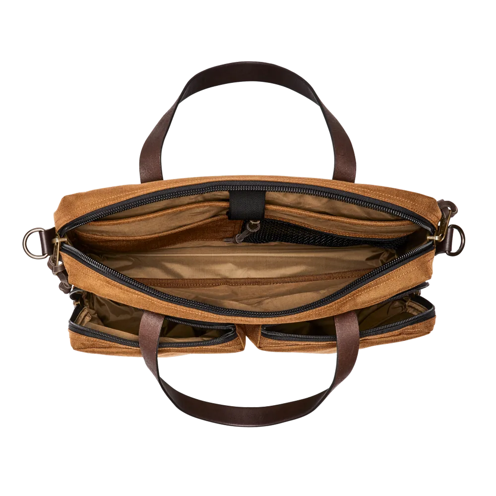 Dryden Briefcase - Whiskey