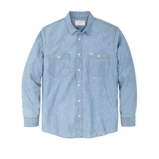 Chambray Cpo Shirt - Light Indigo Chambray