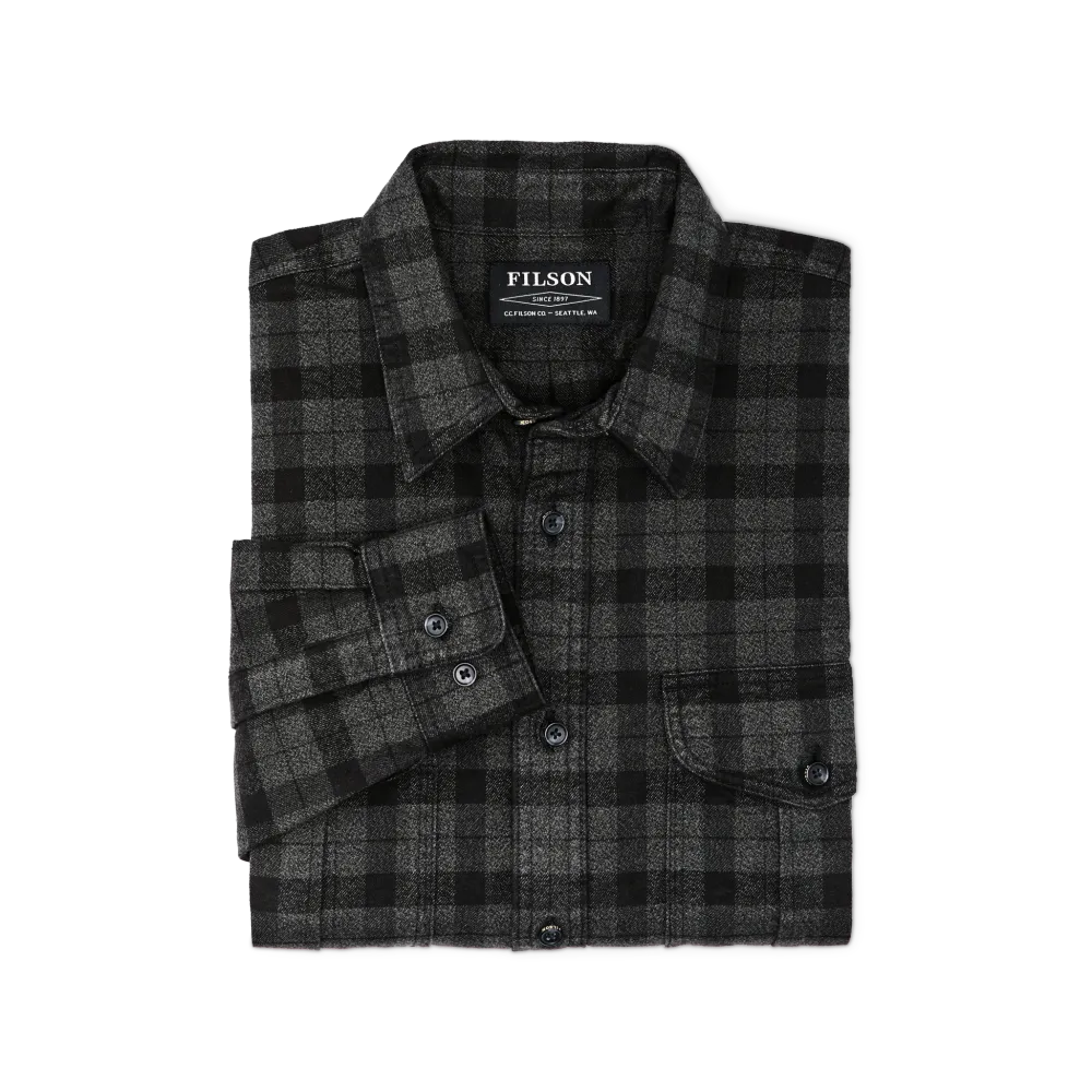Alaskan Guide Shirt - Heather Gray/black Plaid