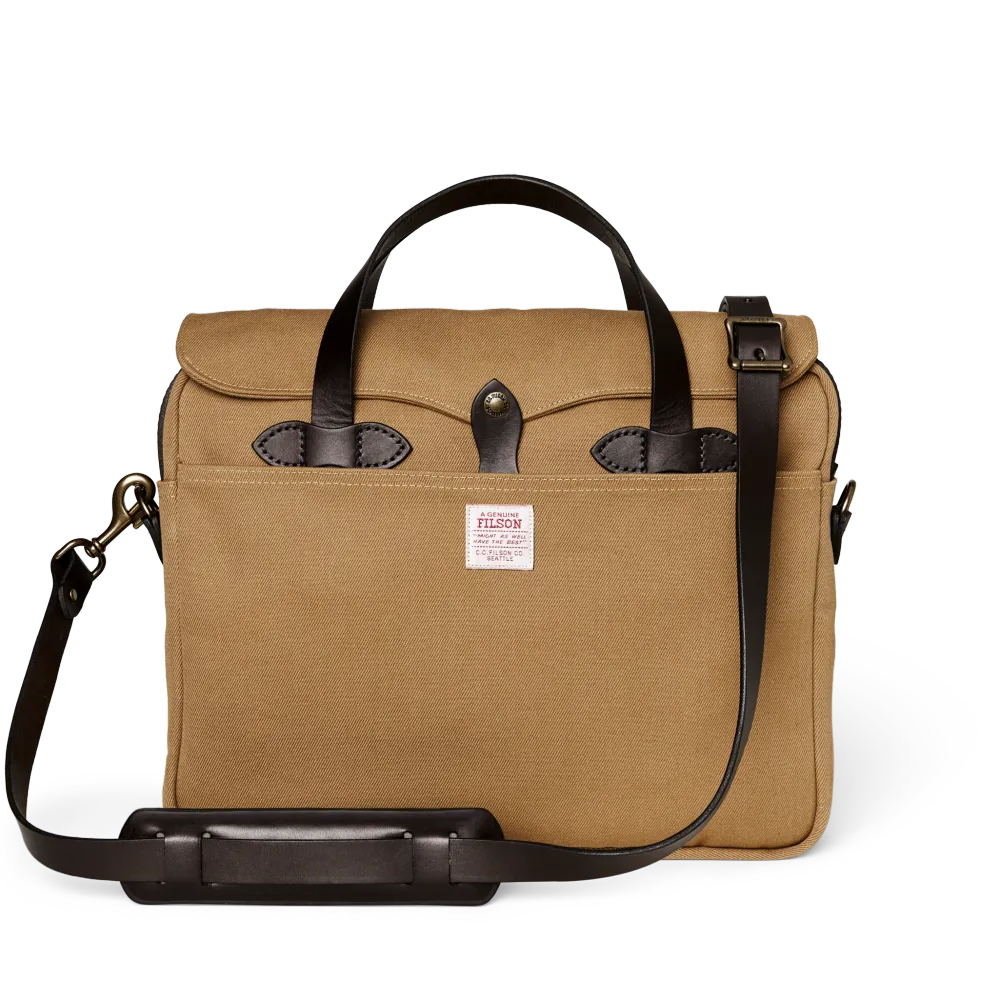 Rugged Twill Original Briefcase - Tan