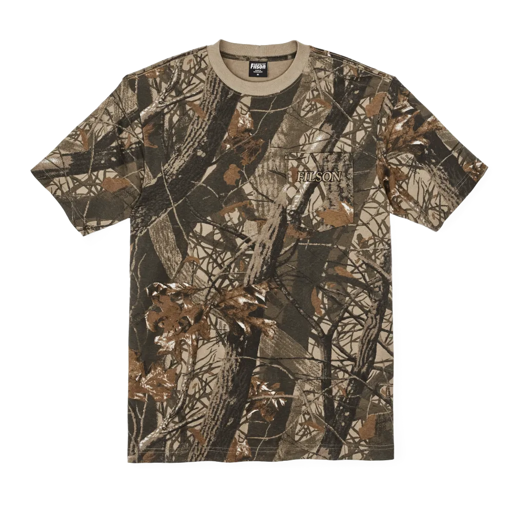 Embroidered Pocket T-shirt - Realtree Hardwoods Camo