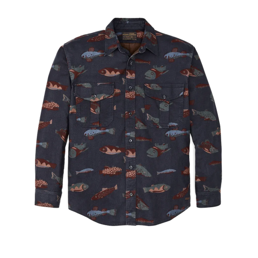 Alaskan Guide Shirt - Fish Decoy Navy