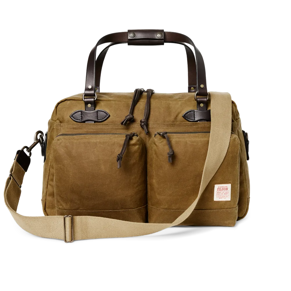 48 Hour Tin Cloth Duffle Bag - Dark Tan