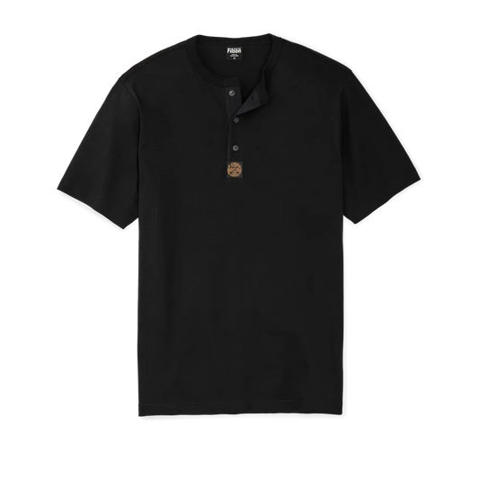 Frontier Henley T-shirt - Black