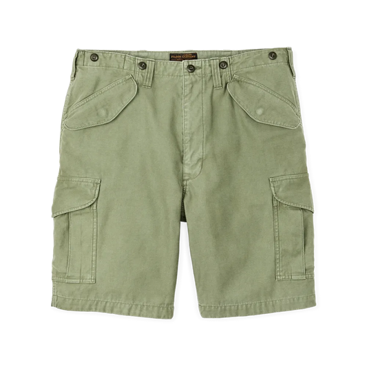 Field Cargo Shorts - Washed Fatigue Green