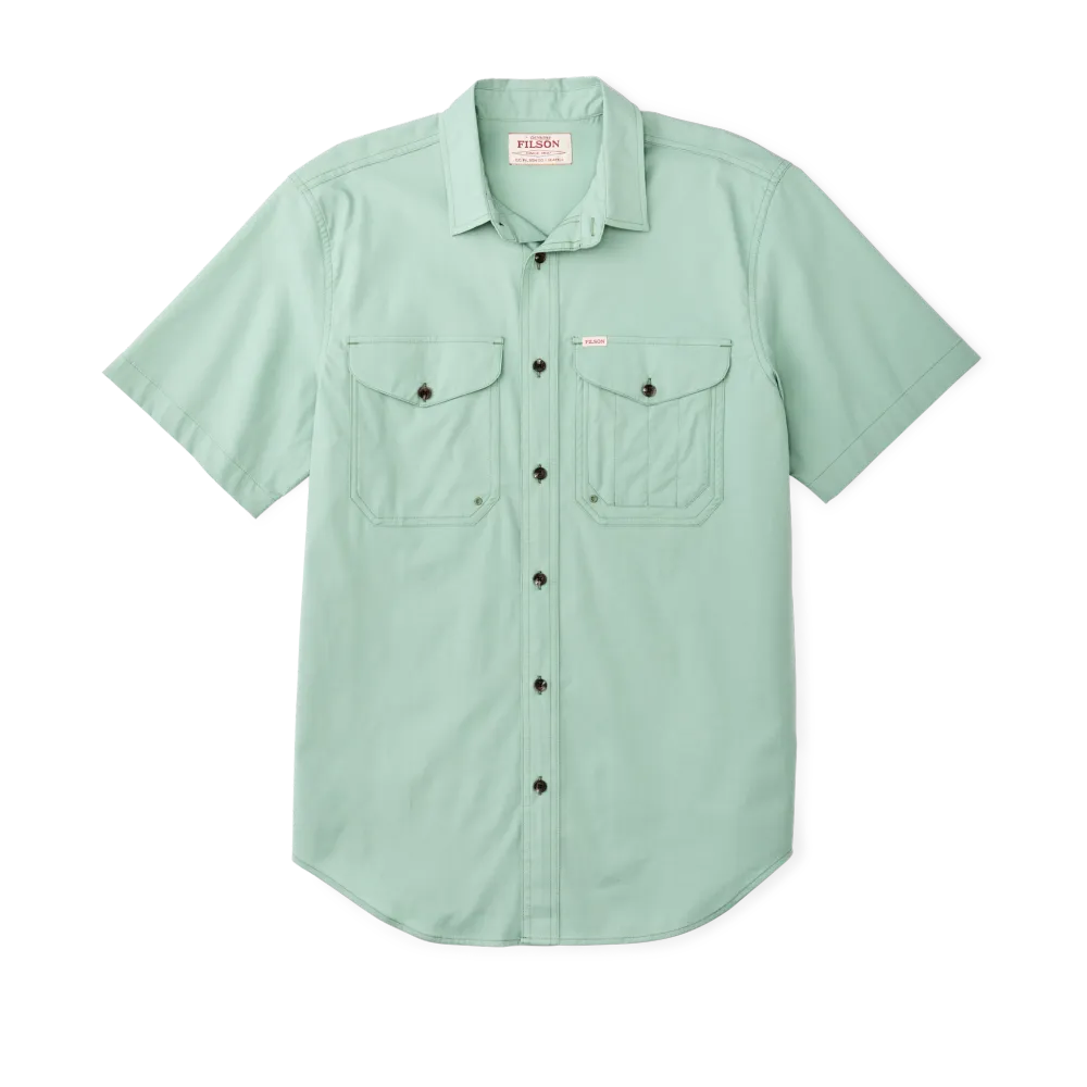 Twin Lakes Short Sleeve Sport Shirt - Granite Green