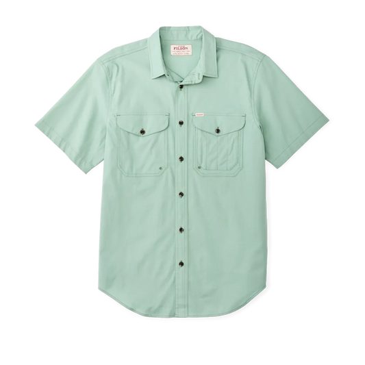Twin Lakes Short Sleeve Sport Shirt - Granite Green