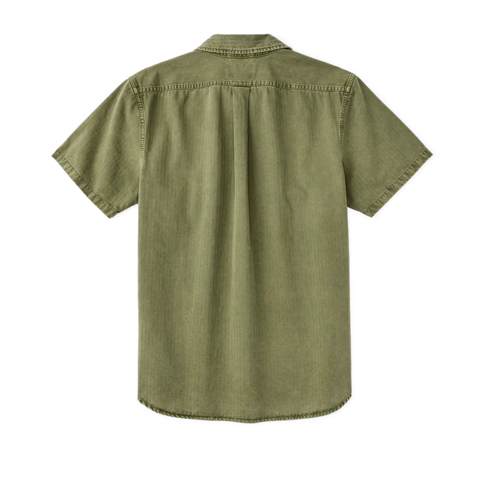 Short Sleeve Mechanic Shirt - Moss