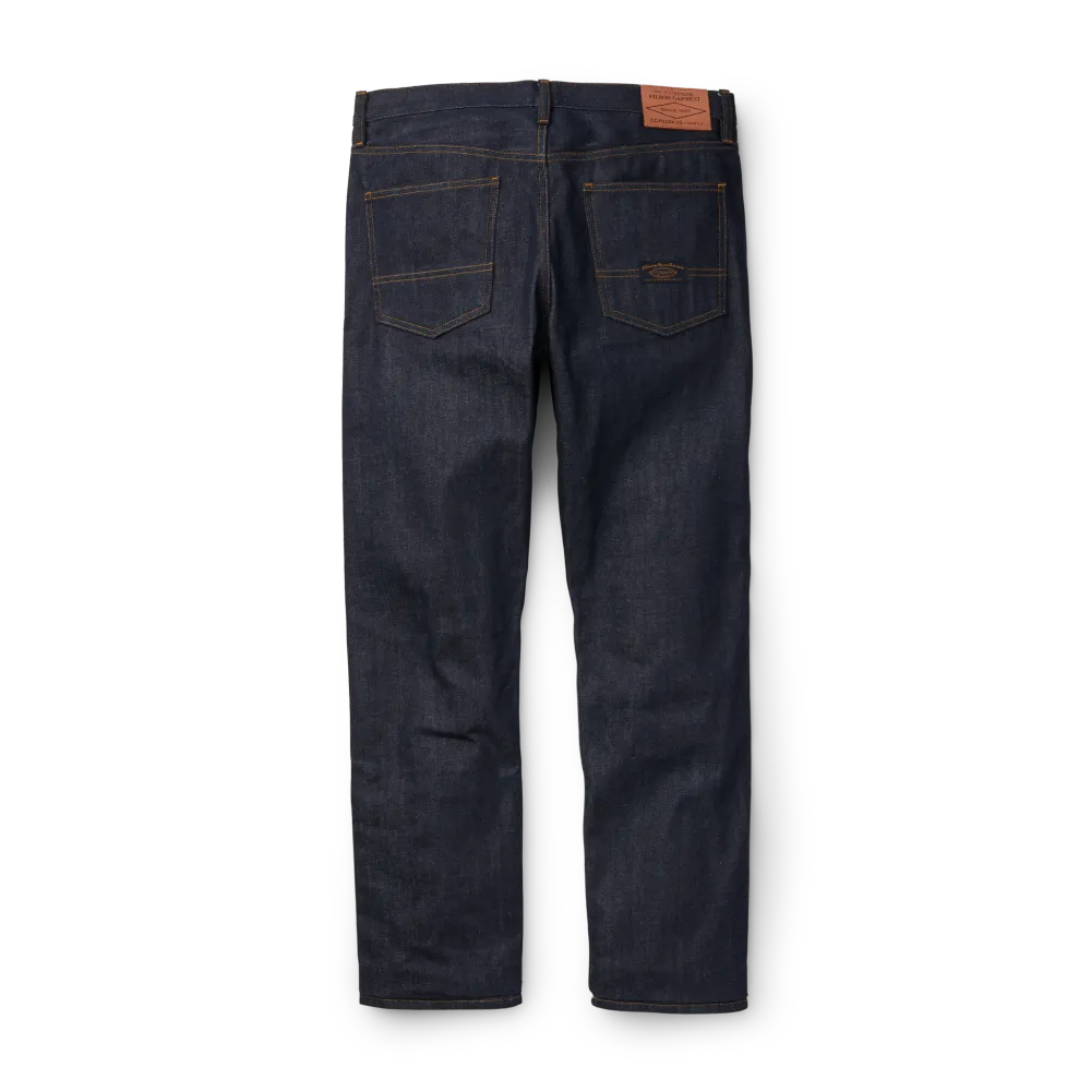 Bullbuck Double-front Jeans - Raw Indigo