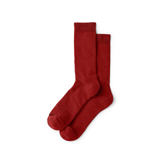 Everyday Crew Socks - Red