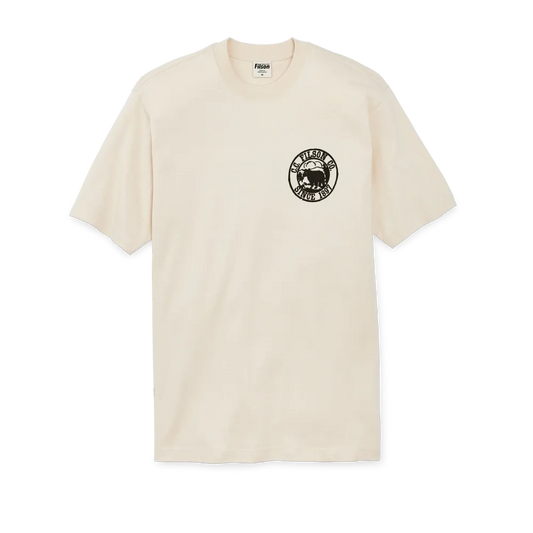 Frontier Graphic T-shirt - Natural / Bear