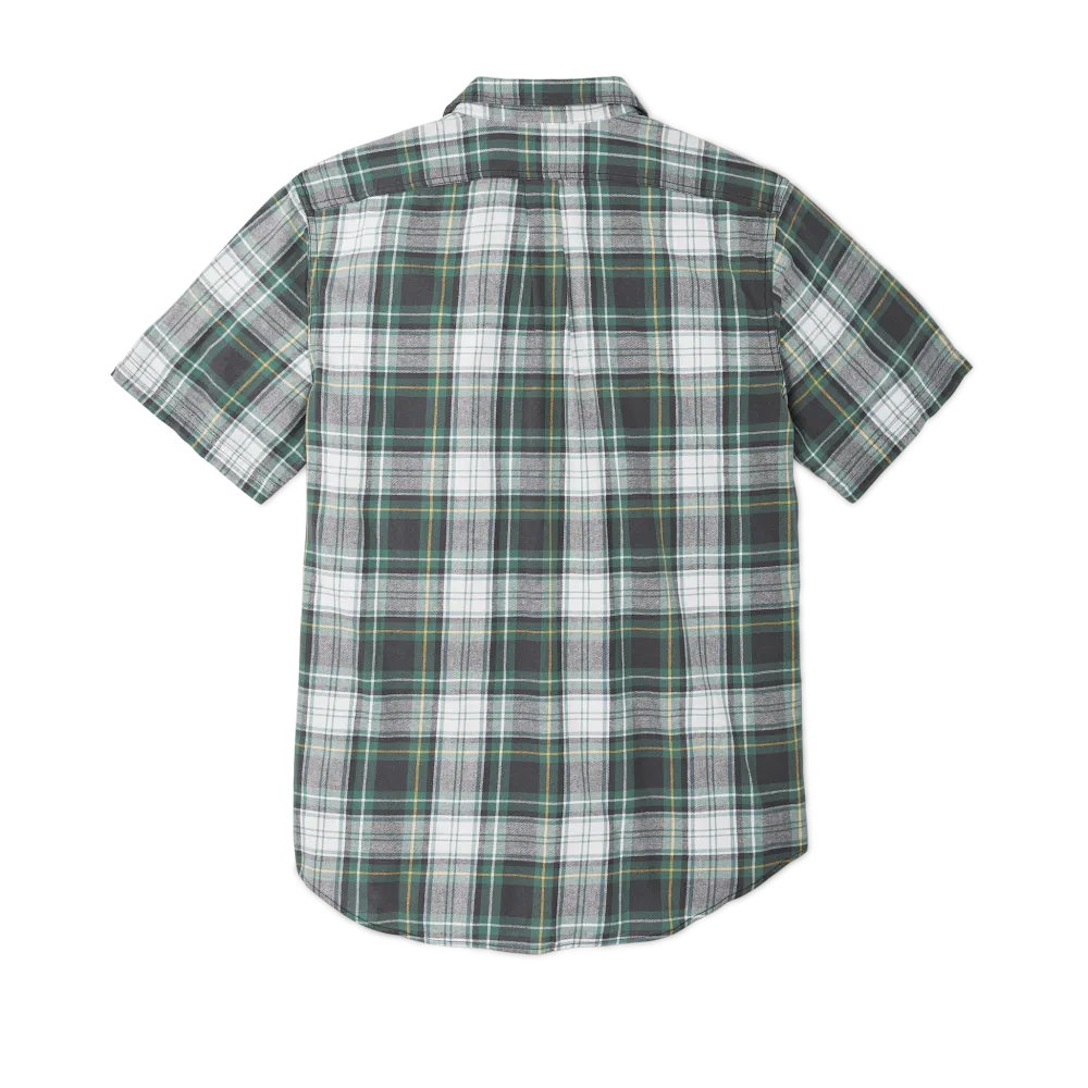 Short Sleeve Lightweight Alaskan Guide Shirt  - Ink Blue / North Sea