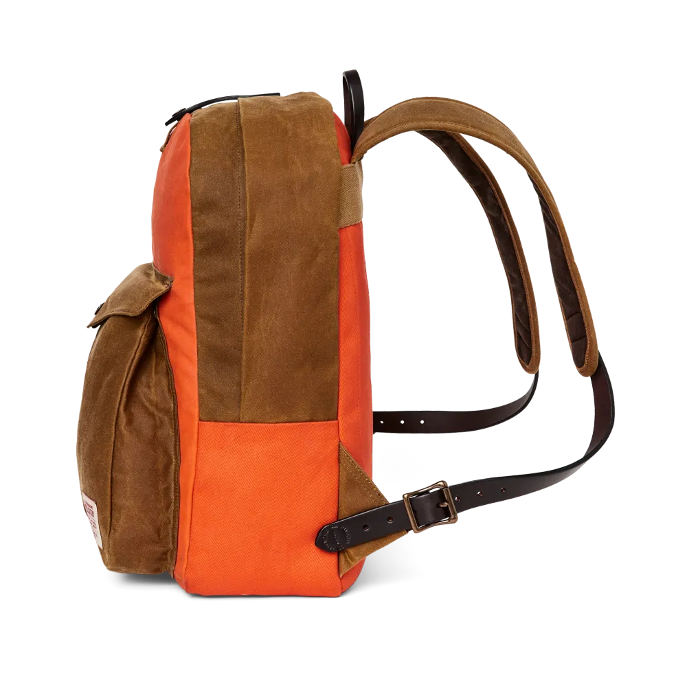 Journeyman Backpack - Dark Tan / Flame