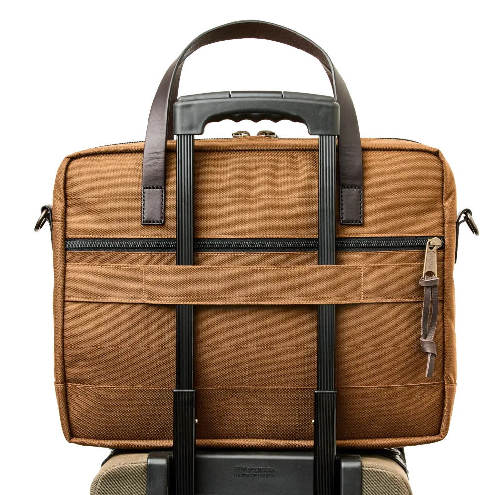 Dryden Briefcase - Whiskey